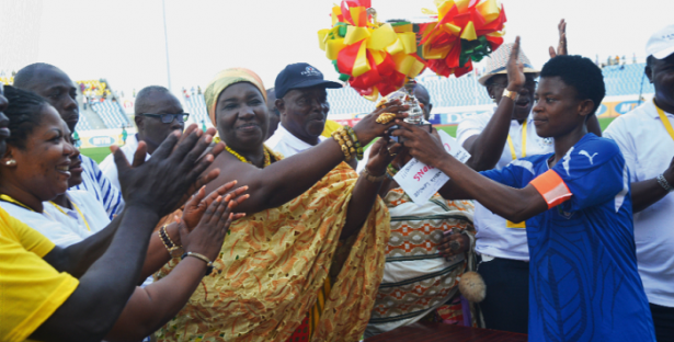 Ampem Darkoa retain Women’s Super Cup