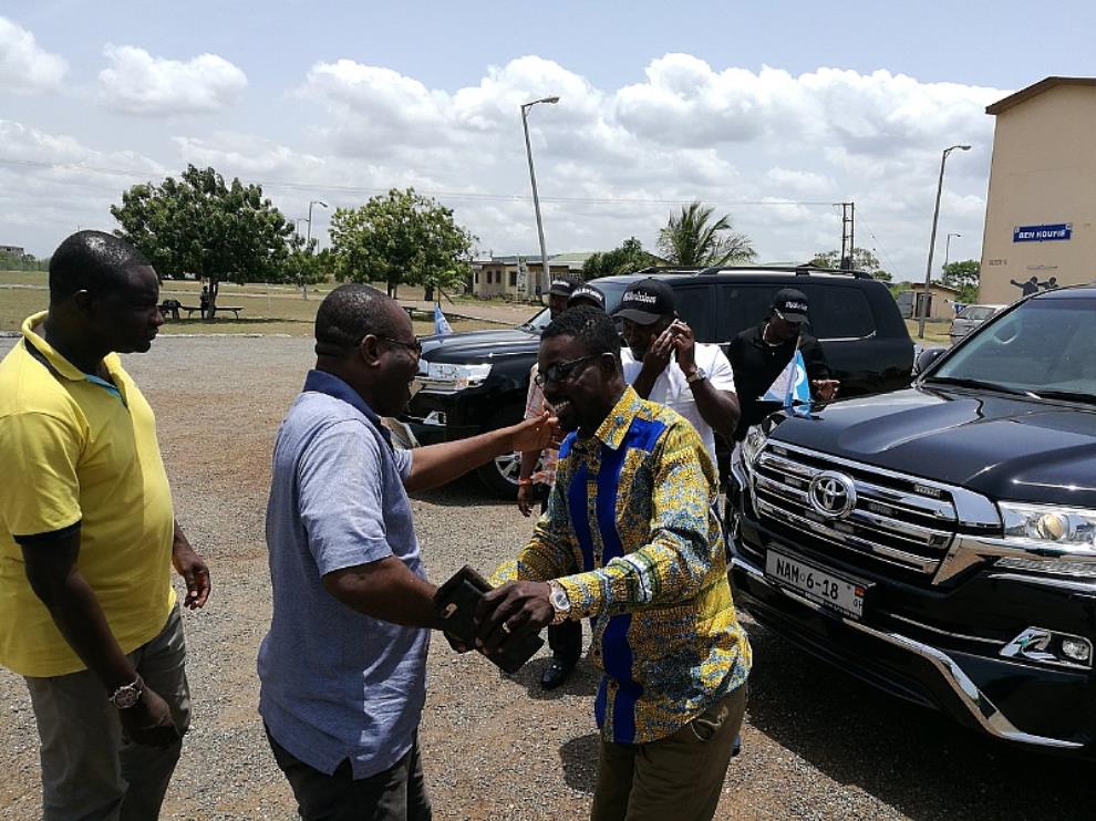 CEO of Zylofon Group Nana Appiah visits GSCE