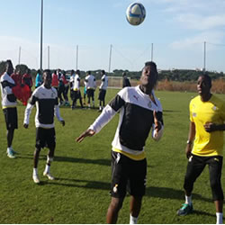 Black Stars resume training in Mongomo