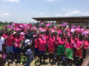 GFA takes FIFA 'Live Your Goals' clinic to Upper West &amp; East
