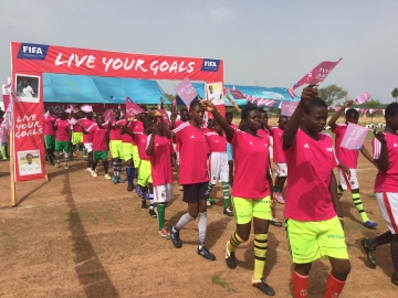 FIFA 'Live Your Goals' campaign held in Wa &amp; Bolga