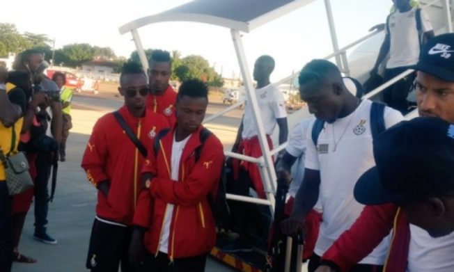 Black Stars arrive in Maputo for AFCON qualifier