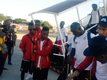 Black Stars arrive in Maputo for AFCON qualifier