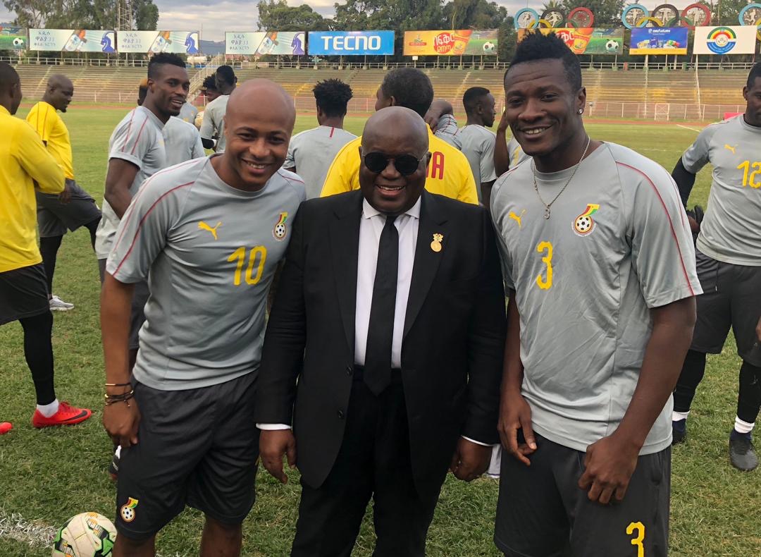 President Akufo-Addo urges Black Stars to repeat Ethiopia thrashing