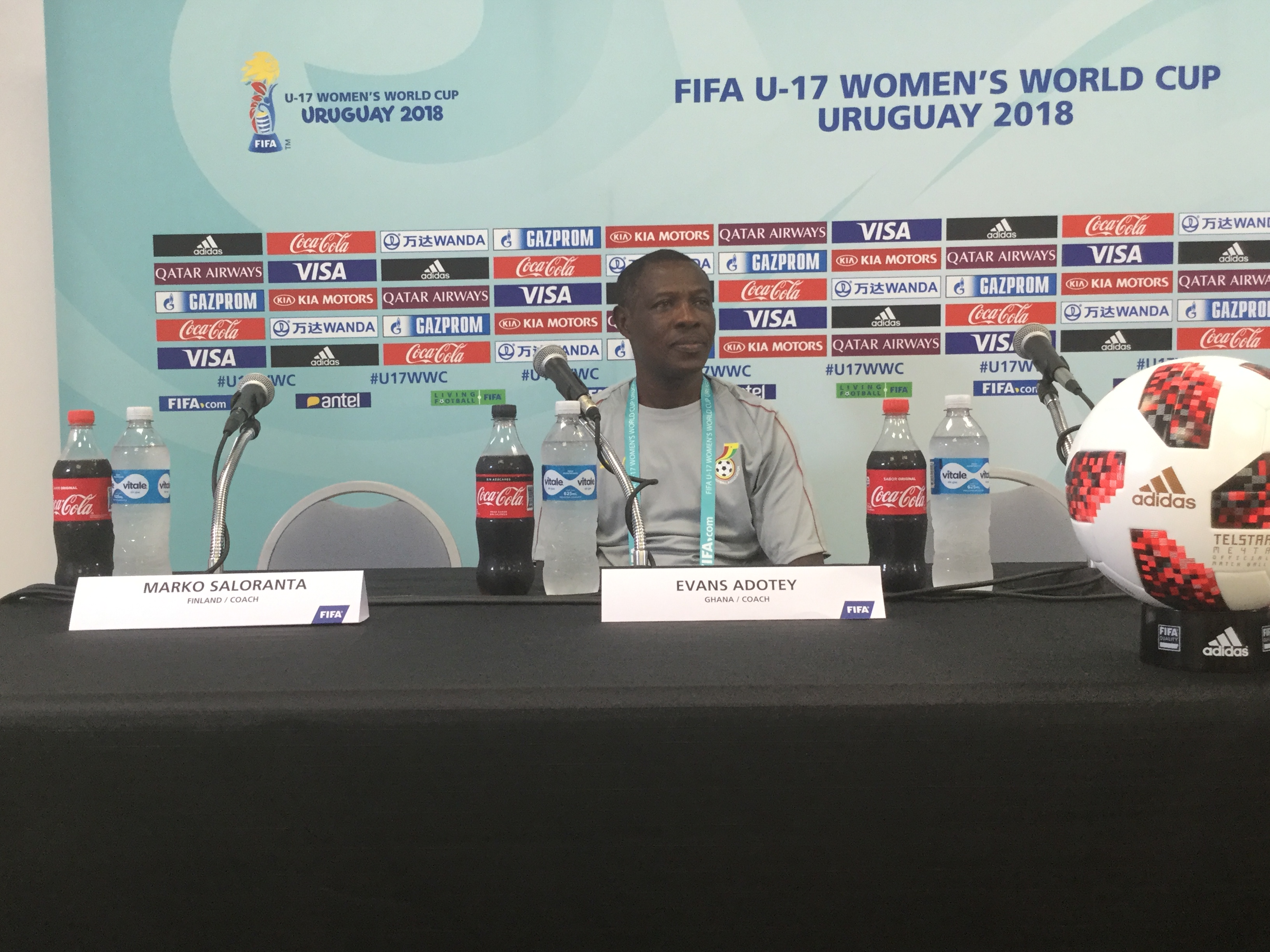 We are ready for WC opener against Uruguay - Coach Adotey