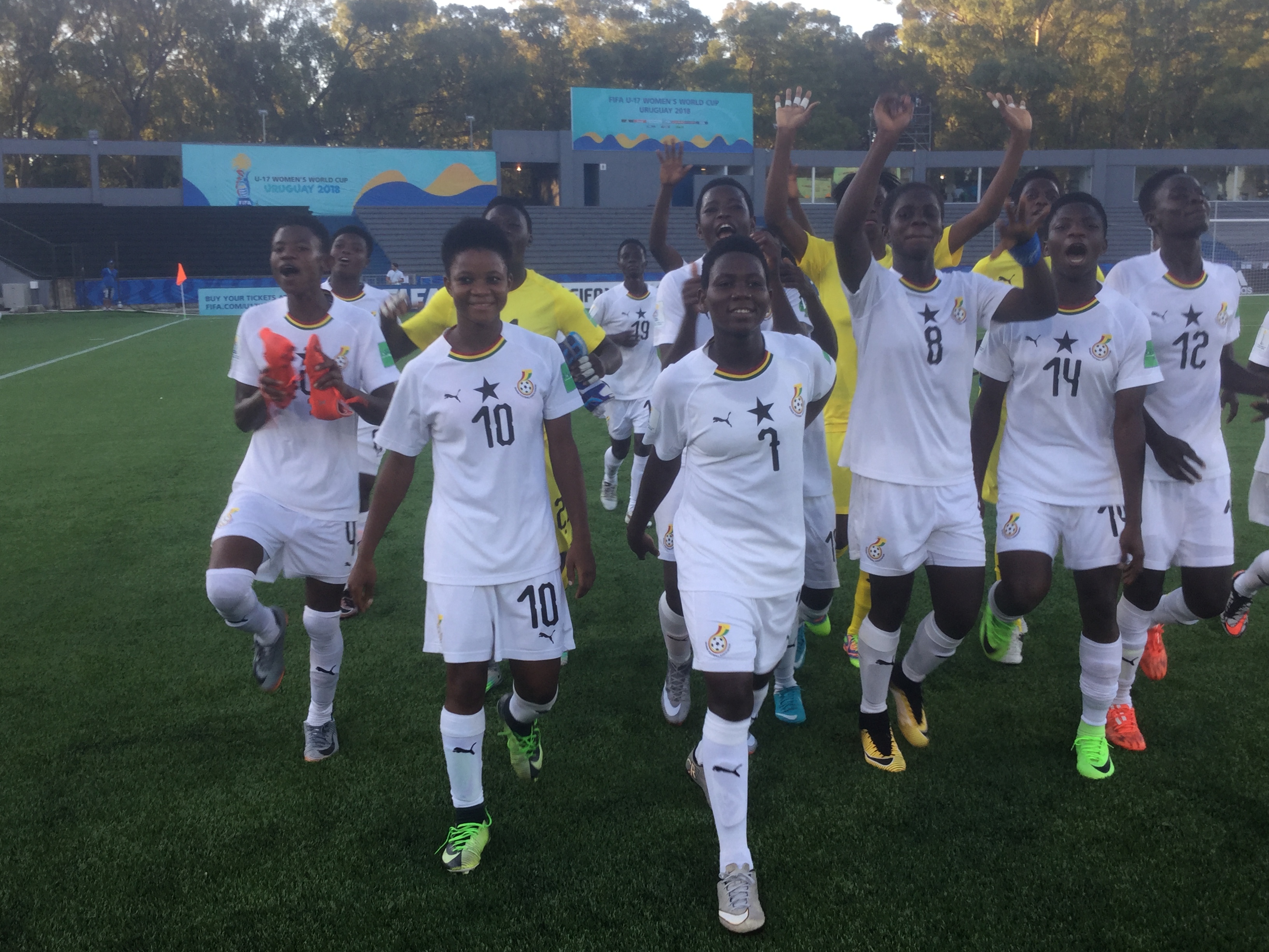 Black Maidens through to U17WWC quarters with 3 wins &10 goals