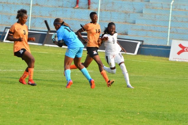 Black Queens lose to Zambia in pre AWCON friendly