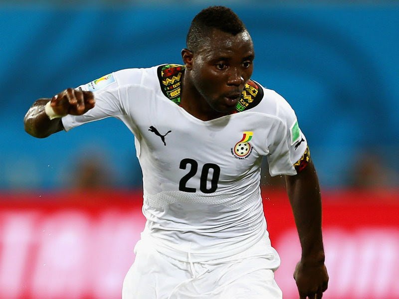 Crocked Kwadwo Asamoah ruled out of Ethiopia game