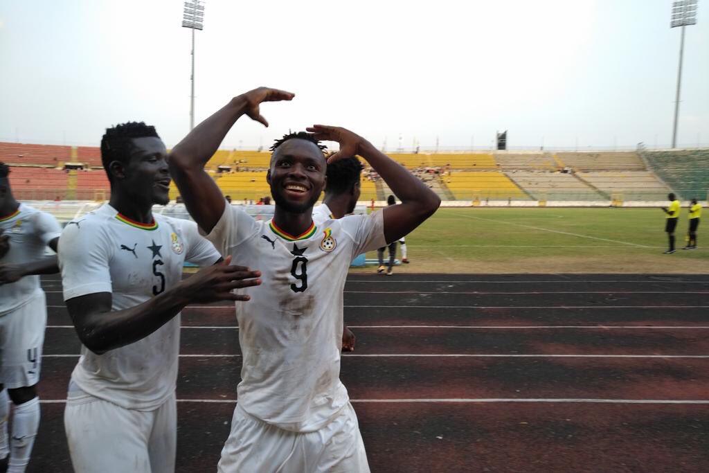 Black Meteors starting line up for African U23 Championship qualifier against Gabon