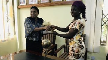 Mukarama receives U-17 World Cup FIFA Golden Boots & Bronze ball