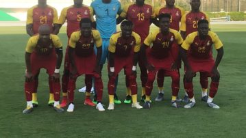 The GFA-NC sends Goodwill message to the Black Stars