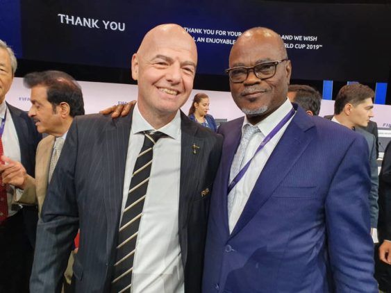 Ghana FA congratulates Infantino on FIFA re-election in Paris