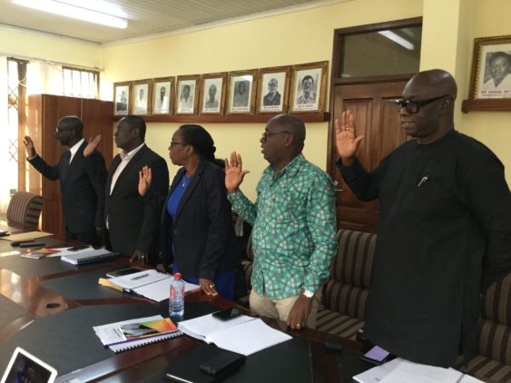 Vetting Committee for 2019 GFA Elections inaugurated