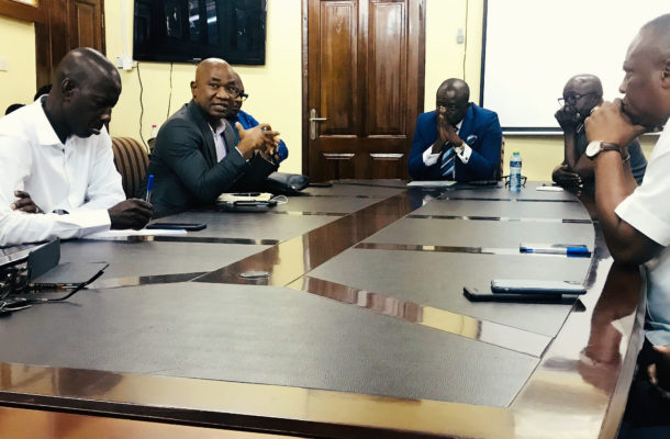 GFA President, Council Members Interact With Staff - Ghana Football ...