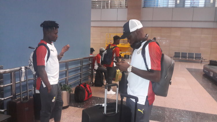 Black Meteors arrive in Egypt for 2019 U-23 AFCON