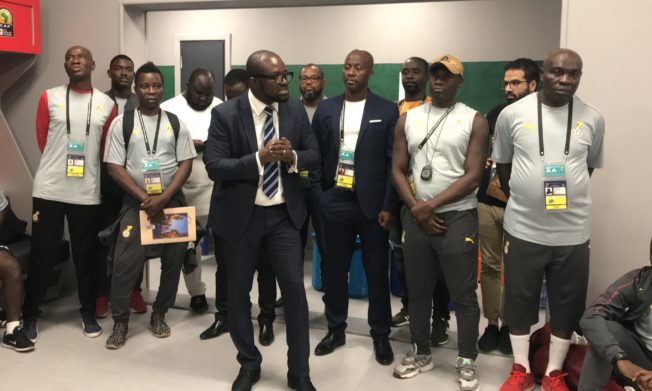 GFA Boss Kurt Okraku urge Black Meteors to grab final chance to qualify for 2020 Olympic Games