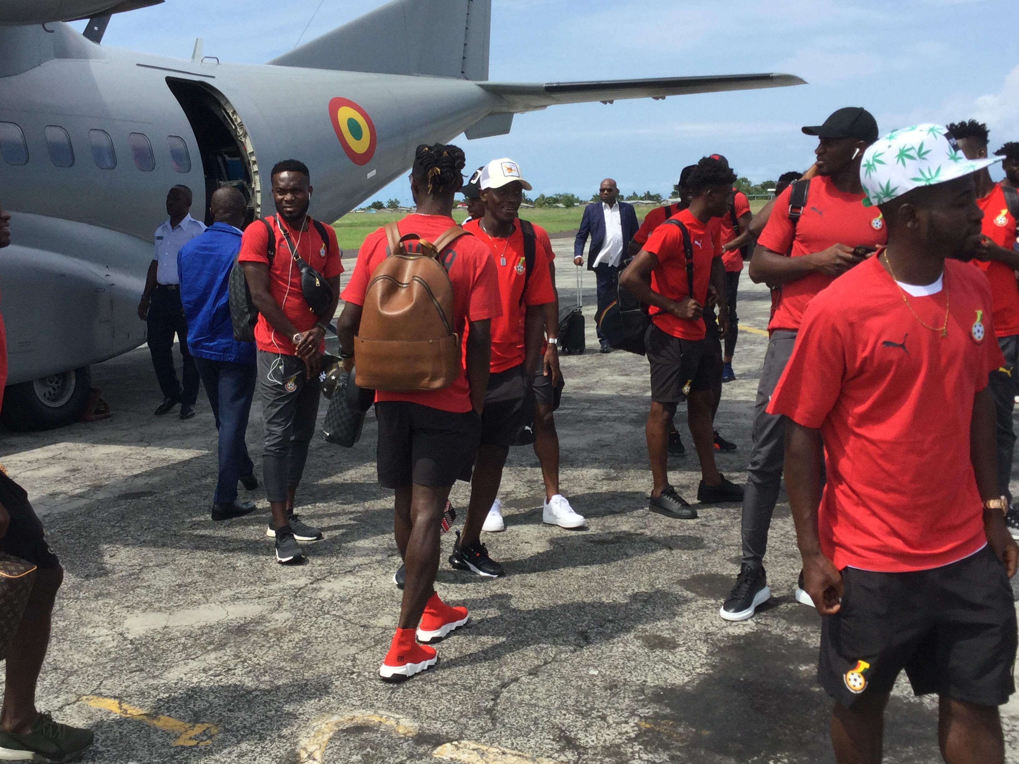 Black Stars arrive in São Tomé for Afcon qualifier