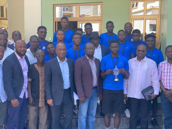 GFA President reiterates commitment to development of beach soccer