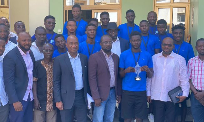 GFA President reiterates commitment to development of beach soccer