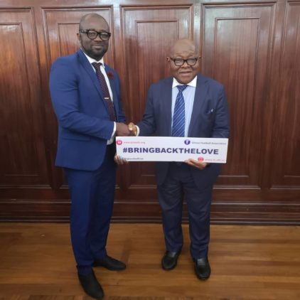 Speaker of Parliament commends GFA for #BringBackTheLove Campaign