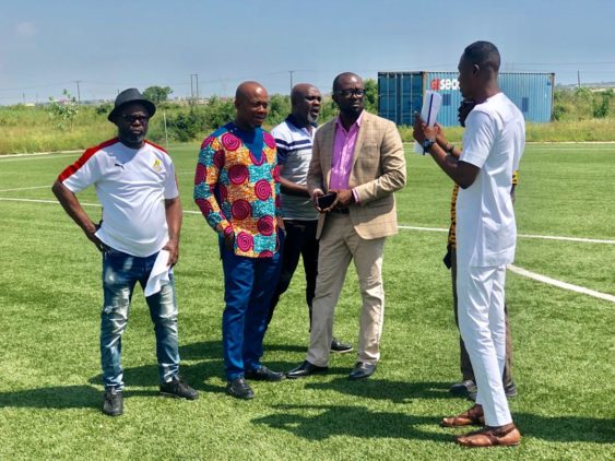GFA President, Exco members tour GFA technical centre at Prampram
