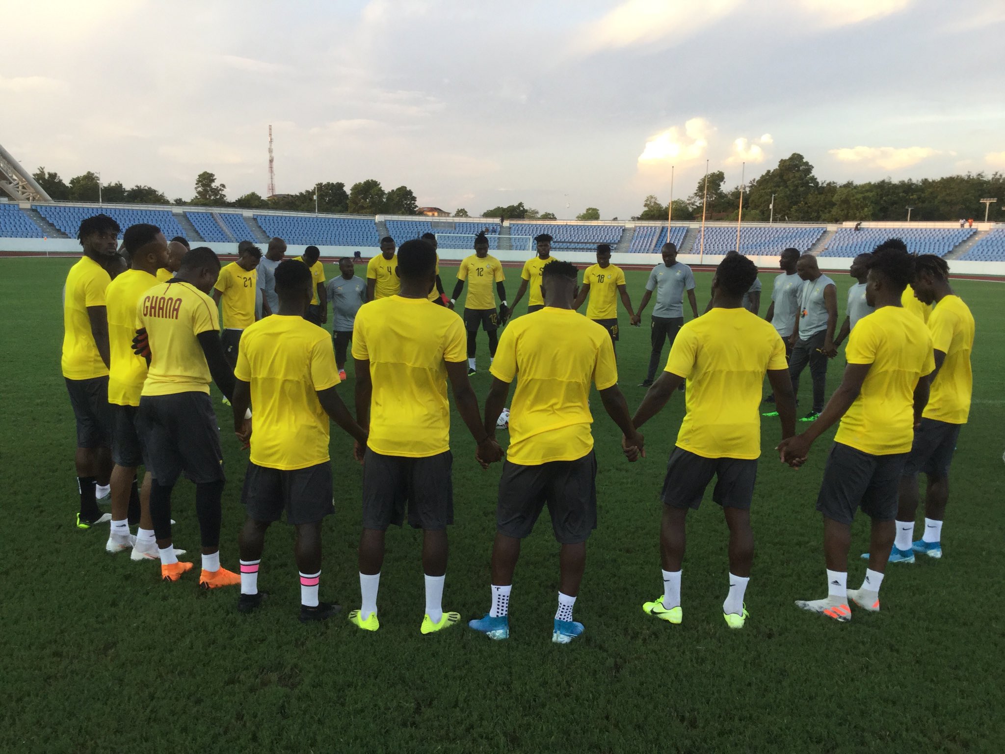 Focused Black Stars determined to glitter against South Africa