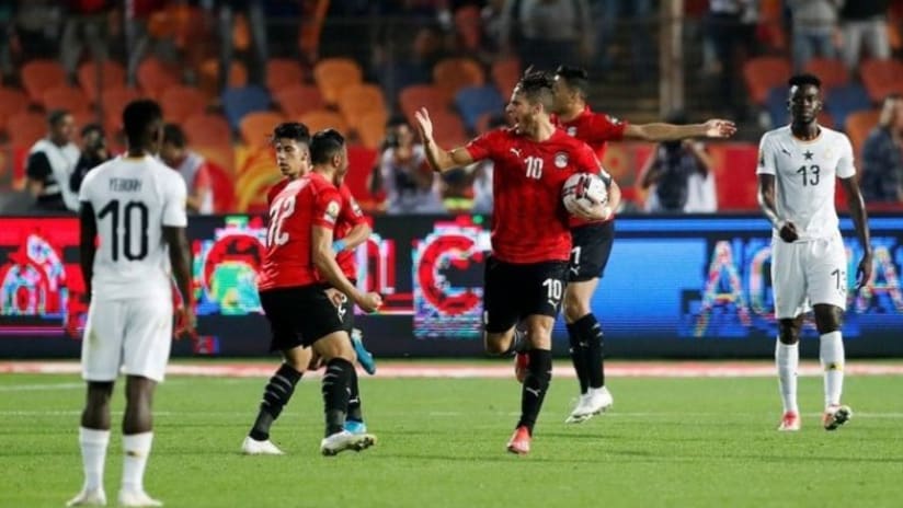 Egypt rally to beat Black Meteors in AFCON U23 group tie