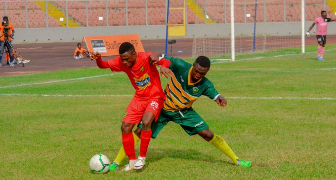 Asante Kotoko leave it late to beat Dwarfs in Kumasi