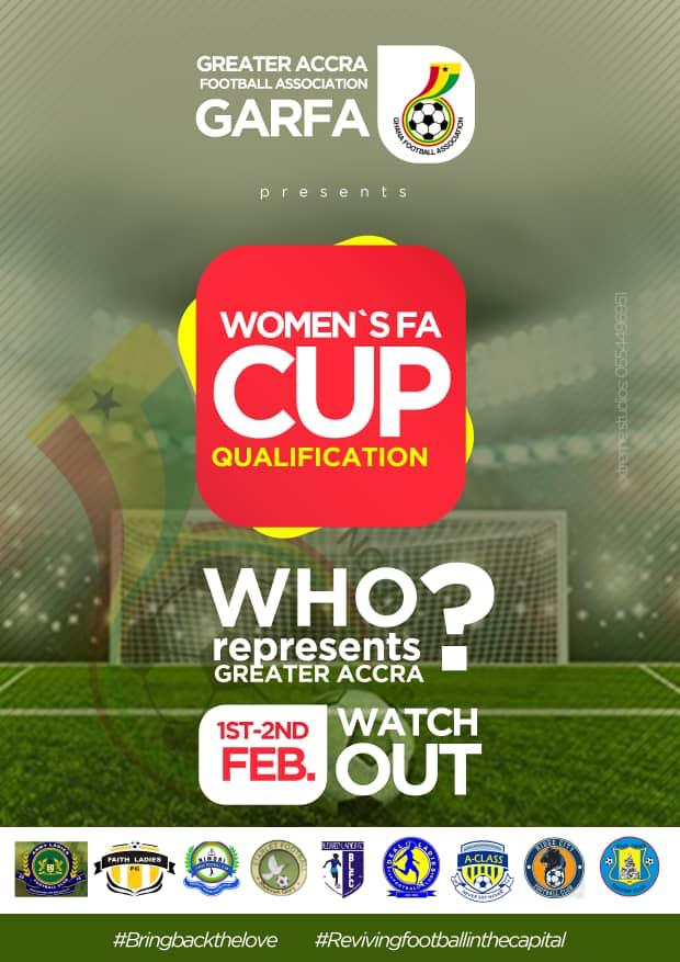 Greater Accra Clubs to fight for slots in upcoming Women’s FA Cup