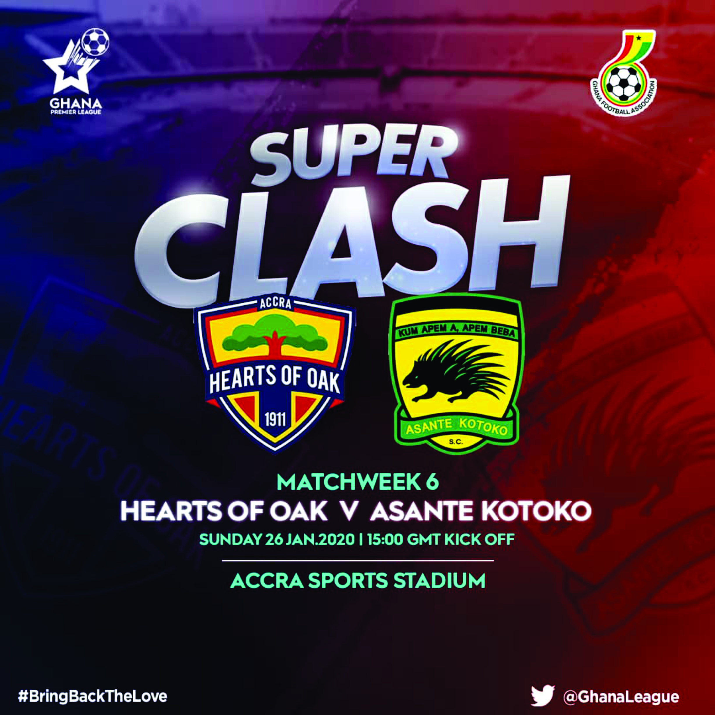 Pre-match press conference for Hearts vs Kotoko GPL Week 6 clash to be held on Thursday