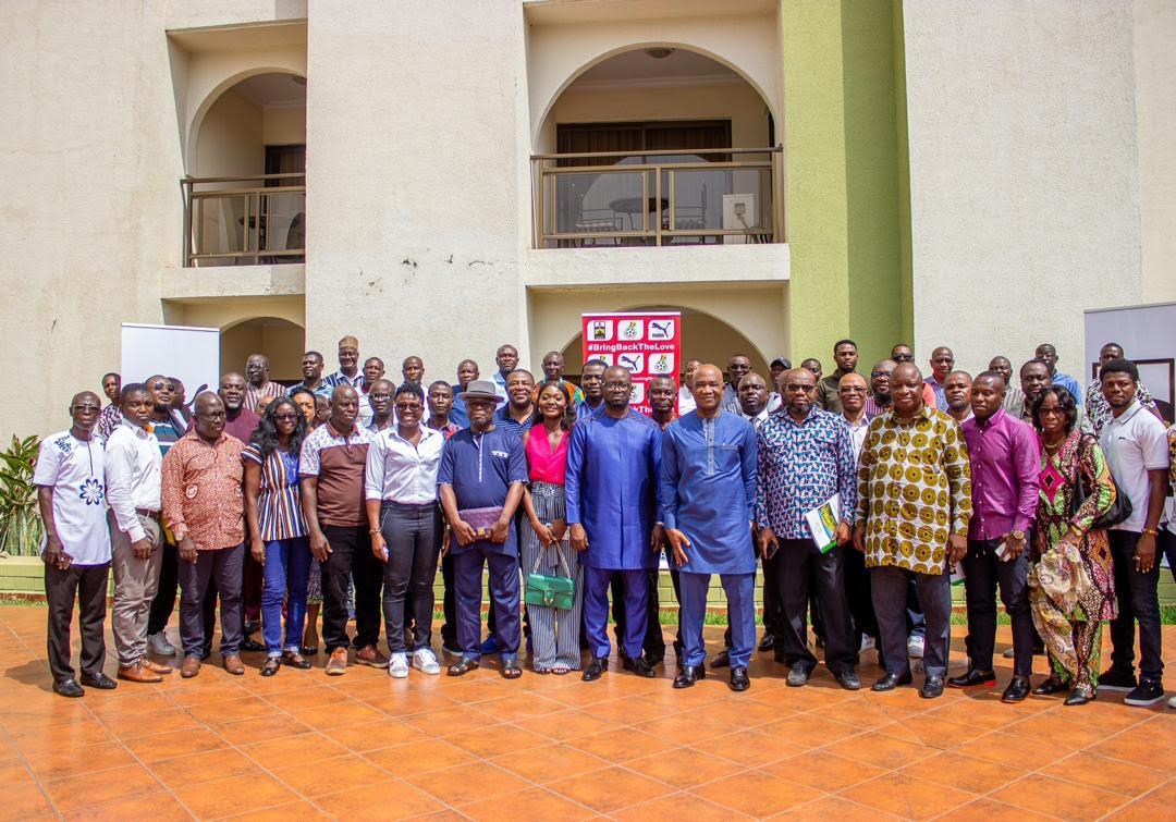 GFA President, EXCO meet newly appointed National Teams Technical & Management members