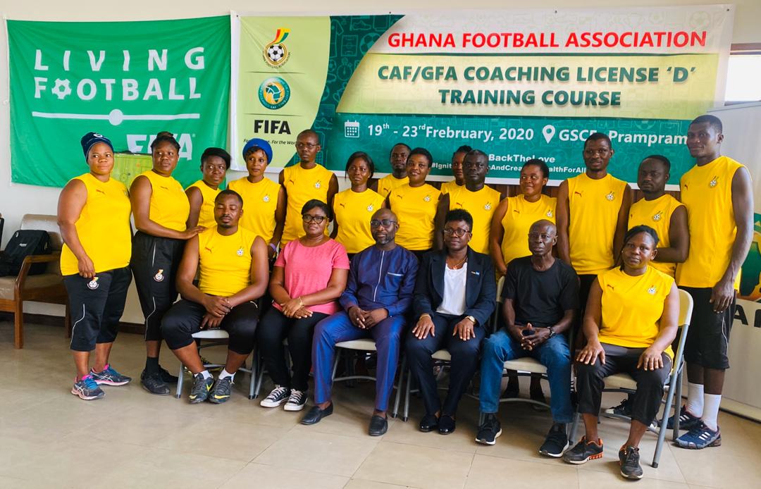 GFA/CAF License D Coaching course ends on Sunday