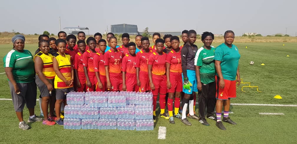 Black Maidens, Princesses receive water donation from Special Ice