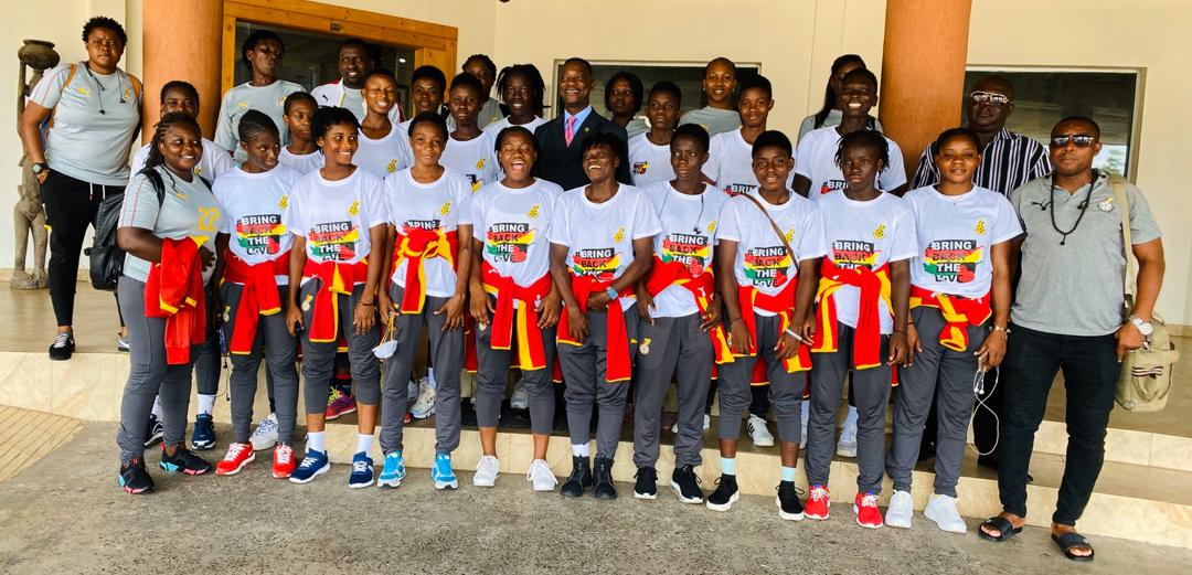 Black Maidens arrive in Ghana after defeating Liberia