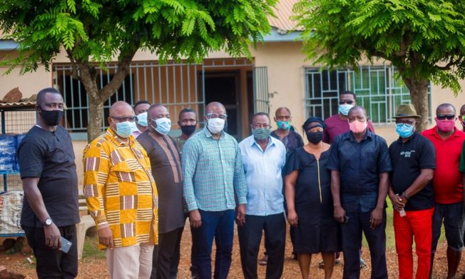 GFA delegation commiserates with late Kwasi Owusu's family