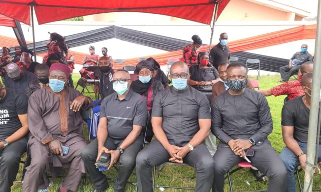 Football family shows up at late Opoku Afriyie's One Week observation