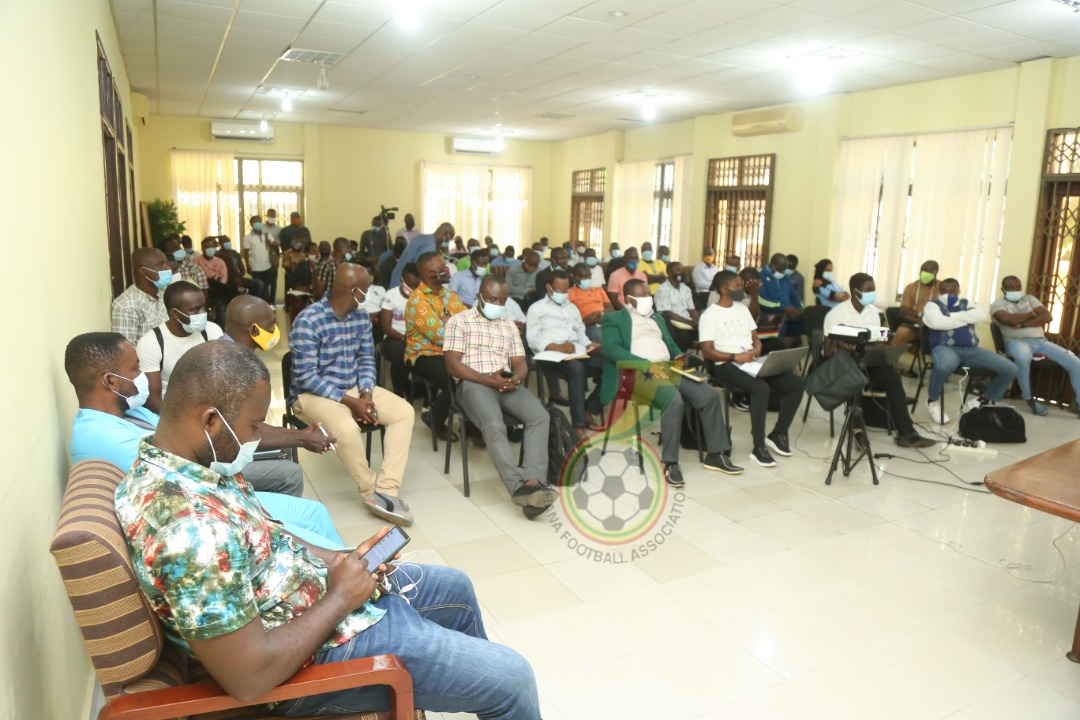 GFA holds DTMS training for clubs ahead of new season