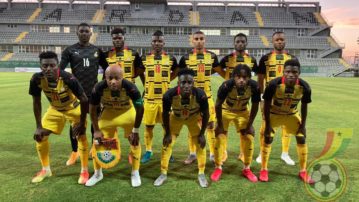 Ghana drops two places in latest FIFA rankings