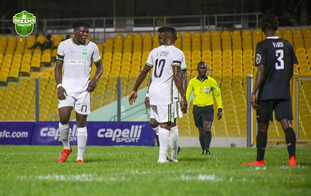 Inter Allies share spoils with Dreams FC at Accra stadium