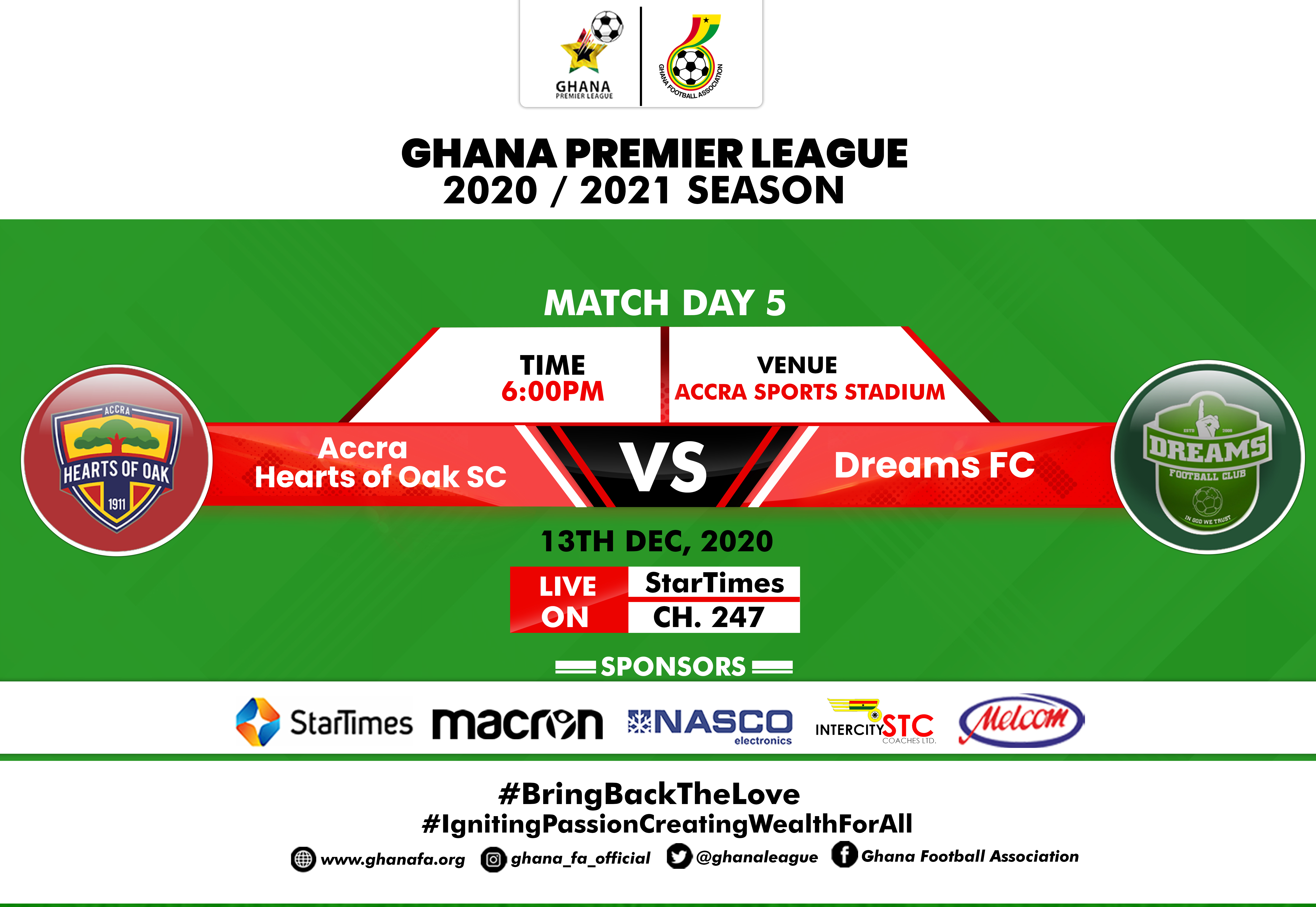 Winless Hearts of Oak play host to Dreams FC in Accra- Preview