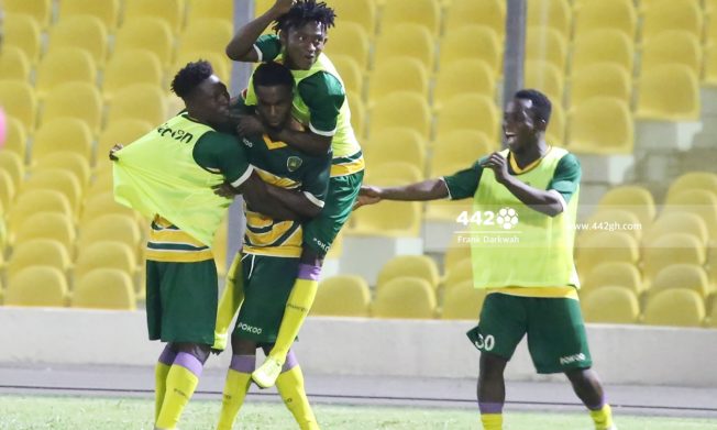 Benjamin Acquah hits double for Ebusua Dwarfs in Legon Cities win