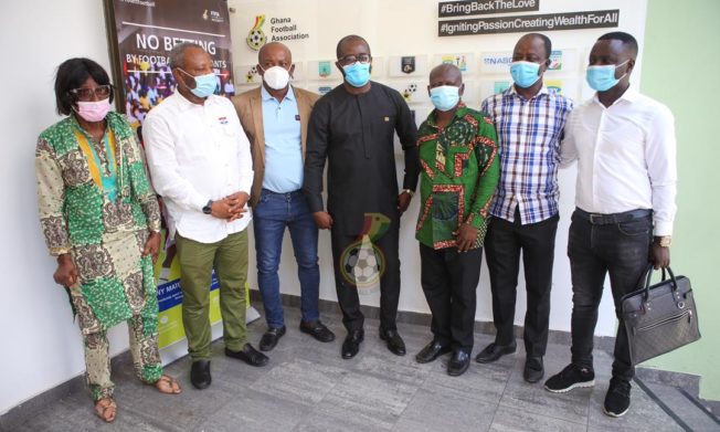 GFA receives Government donation for Premier League clubs