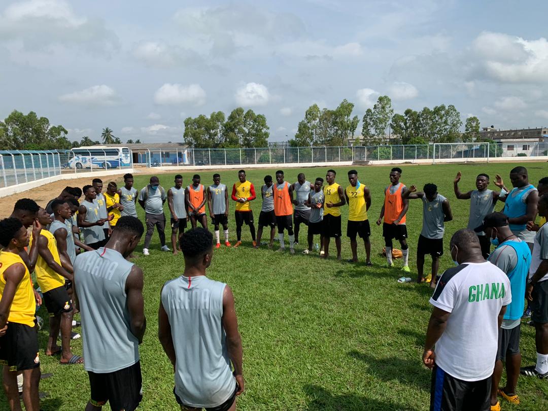 Pictures: Black Satellites train ahead of Nigeria clash