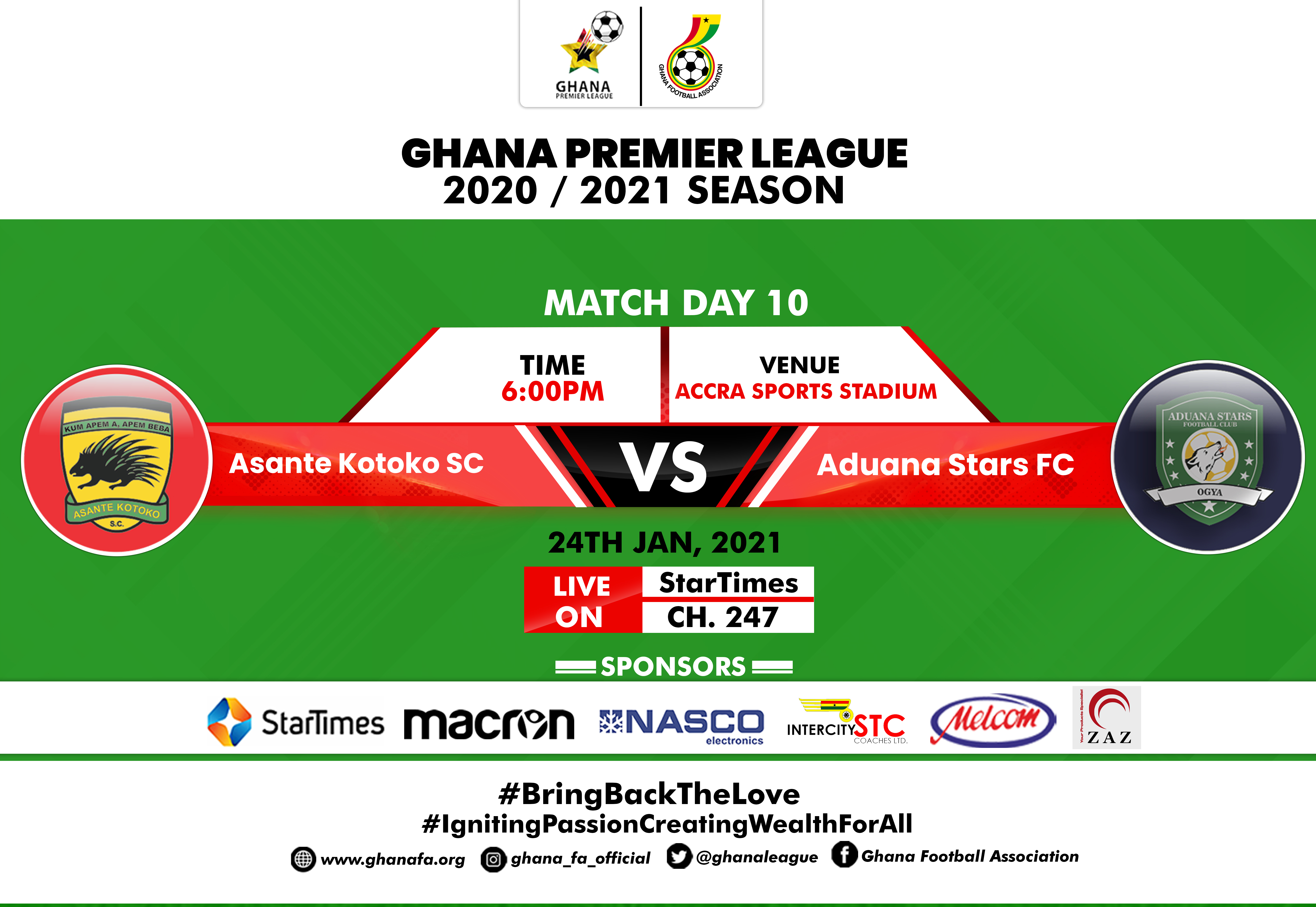 Battle for dominance and clash of personalities: Asante Kotoko vs Aduana Stars - Preview