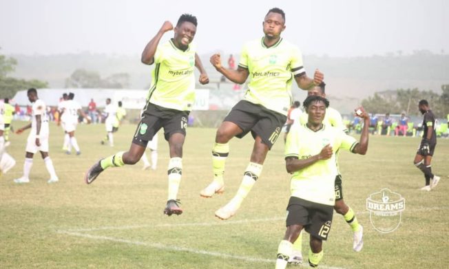 Strugglers Liberty Professionals stunned at Dawu by Dreams FC
