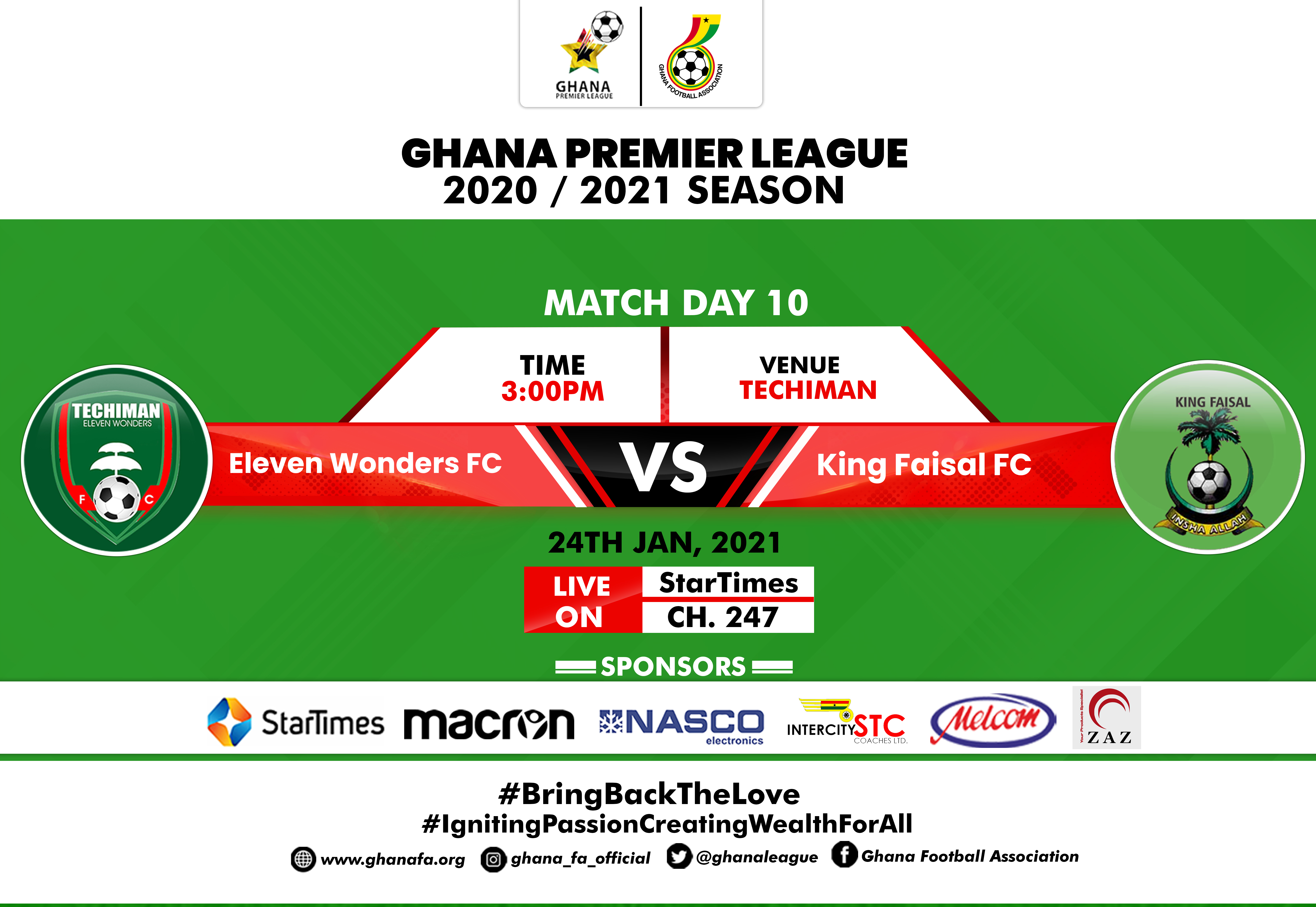 Landlord host tenant in Techiman showdown: Wonders vs King Faisal - Preview