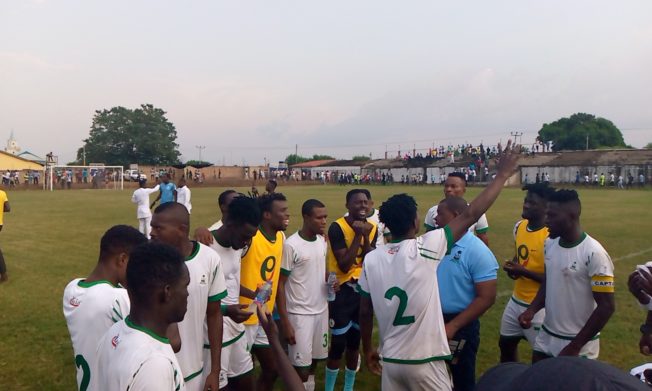 Pepprah's goal secure King Faisal one point at Bechem