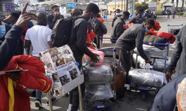 Ghana arrives in Casablanca for Morocco friendlies