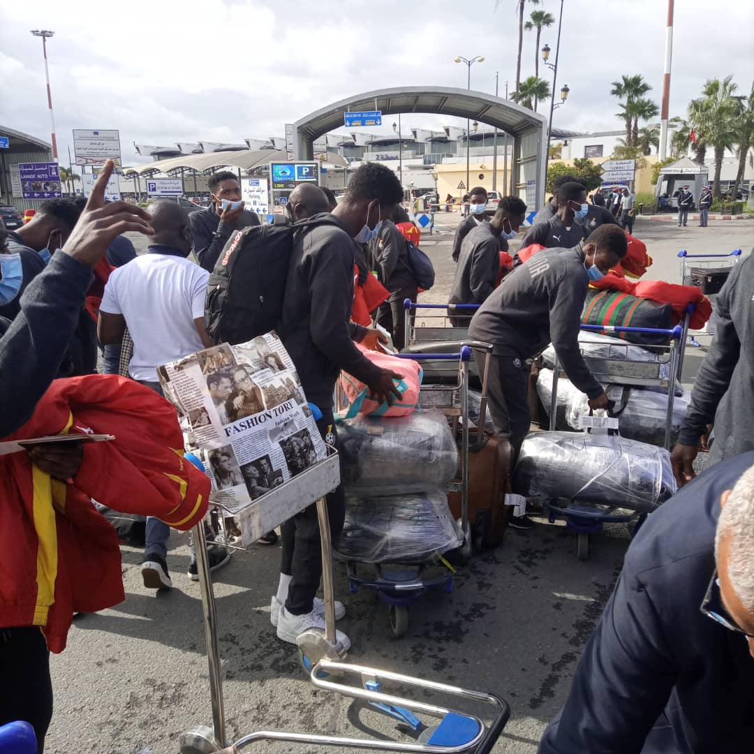 Ghana arrives in Casablanca for Morocco friendlies