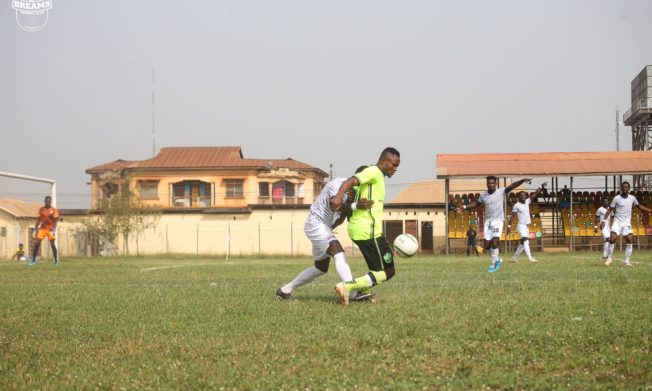 Atta Agyei scores as Berekum Chelsea pip Dreams FC to end unbeaten run